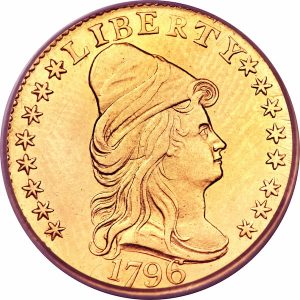 2,5 dollars or liberty 1796