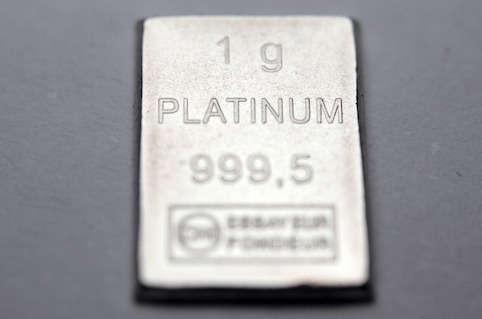 1g platinum bar