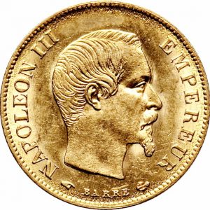 Pièce 10 Francs Or Napoléon III Grand Module