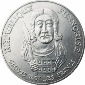 Pièce 100 Francs Clovis 1996 Recto