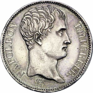 Pièce 5 Francs Napoléon 1807 Recto