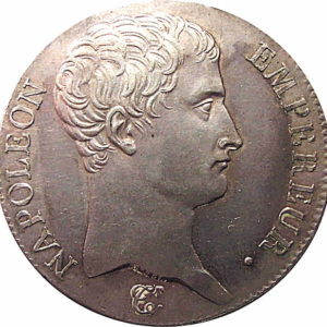 Pièce 5 Francs Napoléon An 13 et An 14 Recto