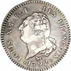 Pièce 30 Sols Louis XVI Roi des François recto