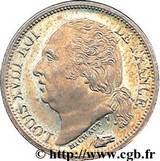 Pièce demi Franc Louis XVIII 1816 à 1824 recto