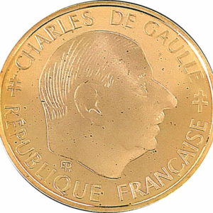 Pièce 1 Franc Or 1988 Recto