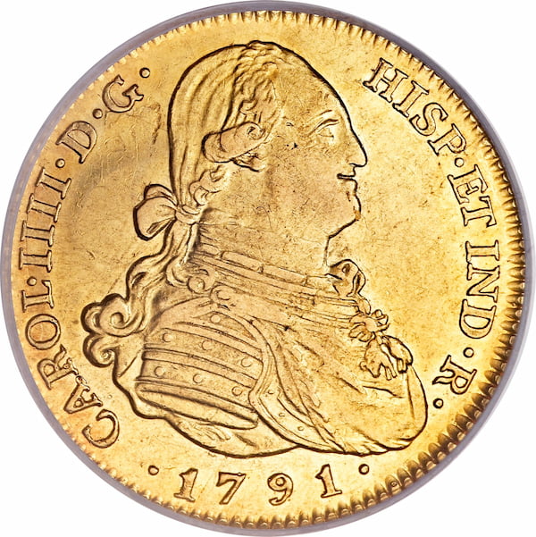 4 Escudos Or Charles IV 1792 à 1808