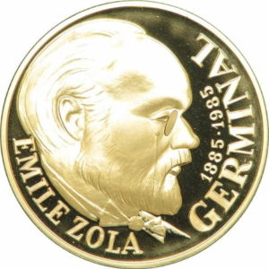 Pièce 100 Francs Or Emile Zola 1985