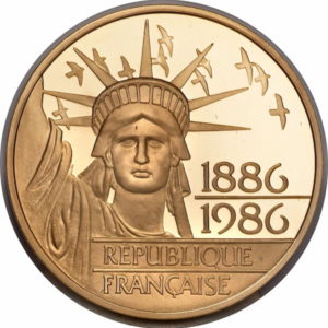 Pièce 100 Francs Or Liberté 1986