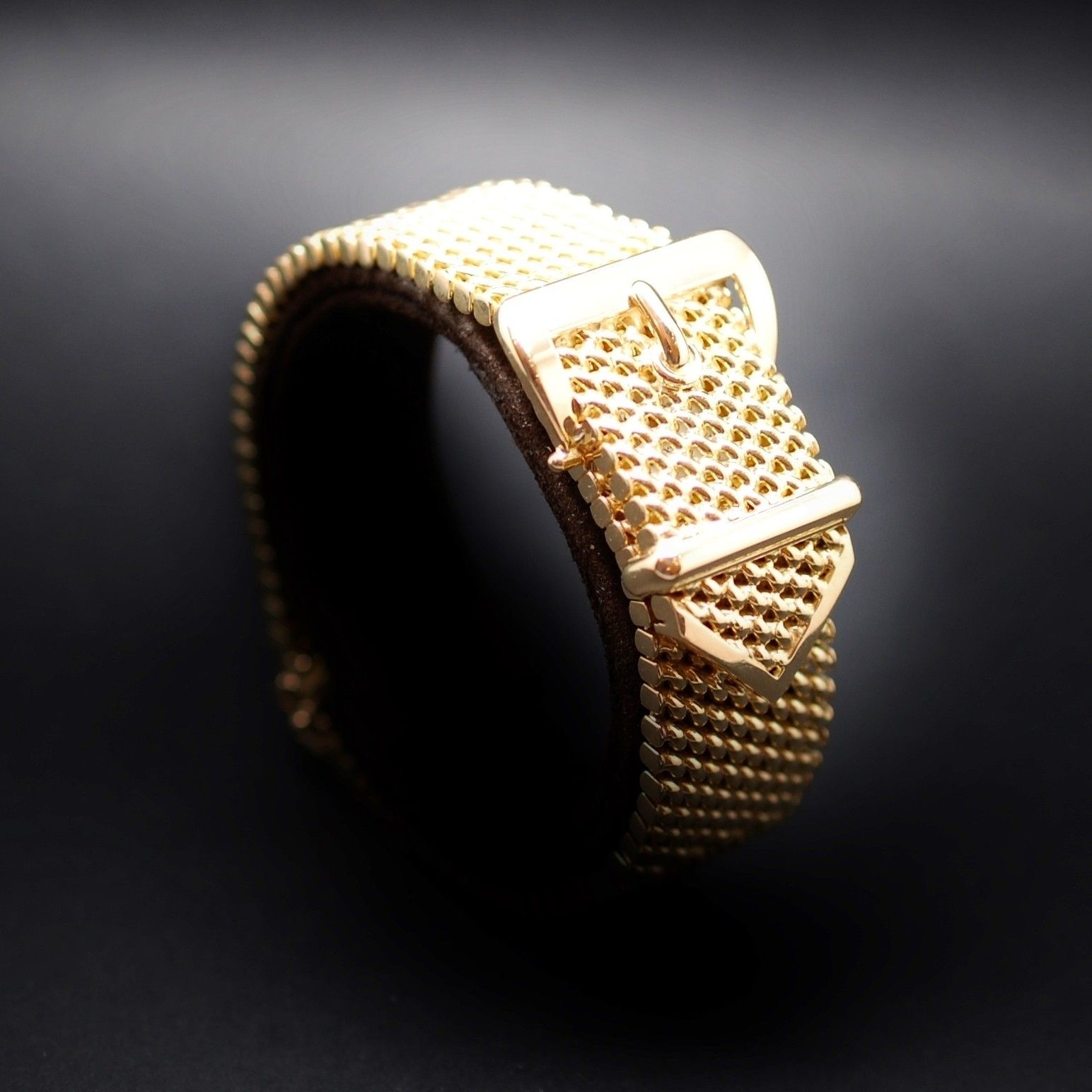 Montre Bracelet Ceinture signée Rolex vers 1960 en or rose 18k mécanique_.jpeg