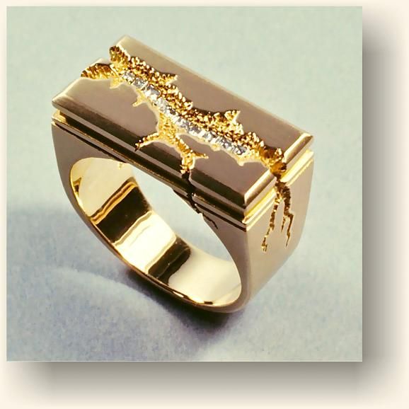 Seismic Architectural ring, 14kt gold, diamonds_.jpeg