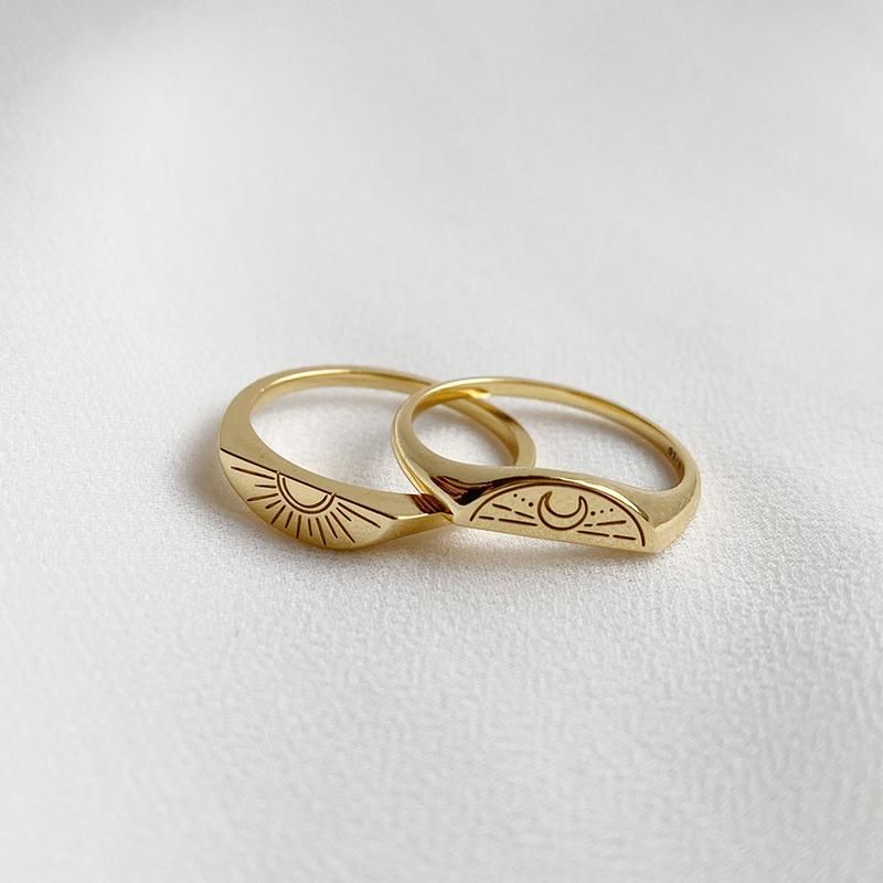 Sun & Moon Gold Ring Set.jpeg