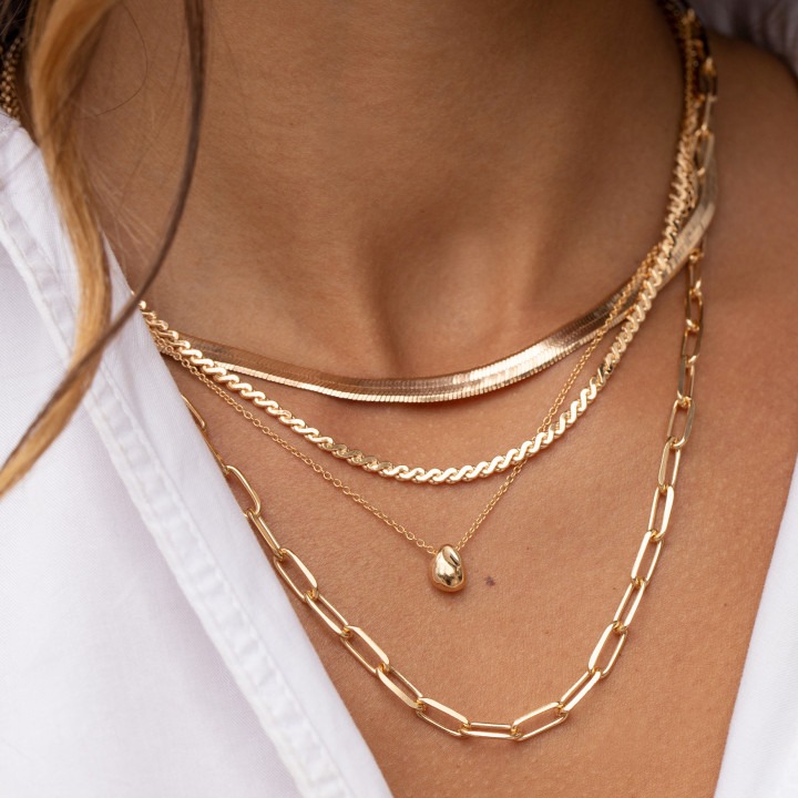 collier-chaine-maille-serpent-plaque-or