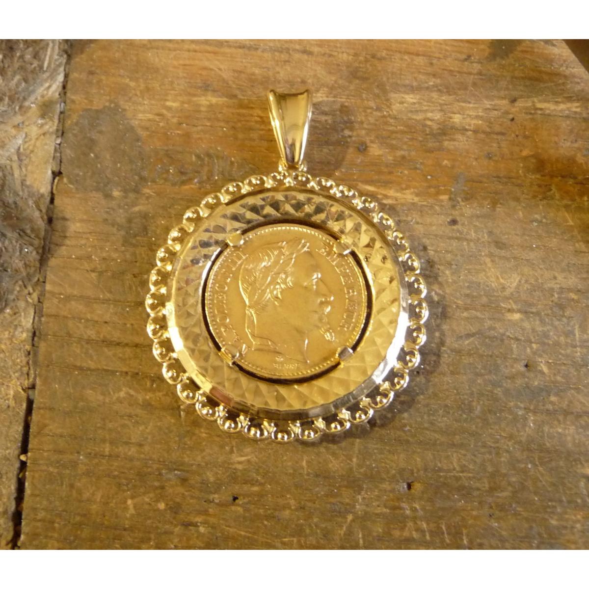 pendentif-or-porte-piece-rosace-20-francs-napoleon-1-zoom pendentif-or-porte-piece-rosace-20-francs-napoleon-1-zoom