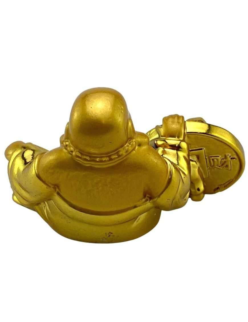 Statue Bouddha dorée – Assis avec des lingots d’or Statue Bouddha dorée - Assis avec des lingots d'or