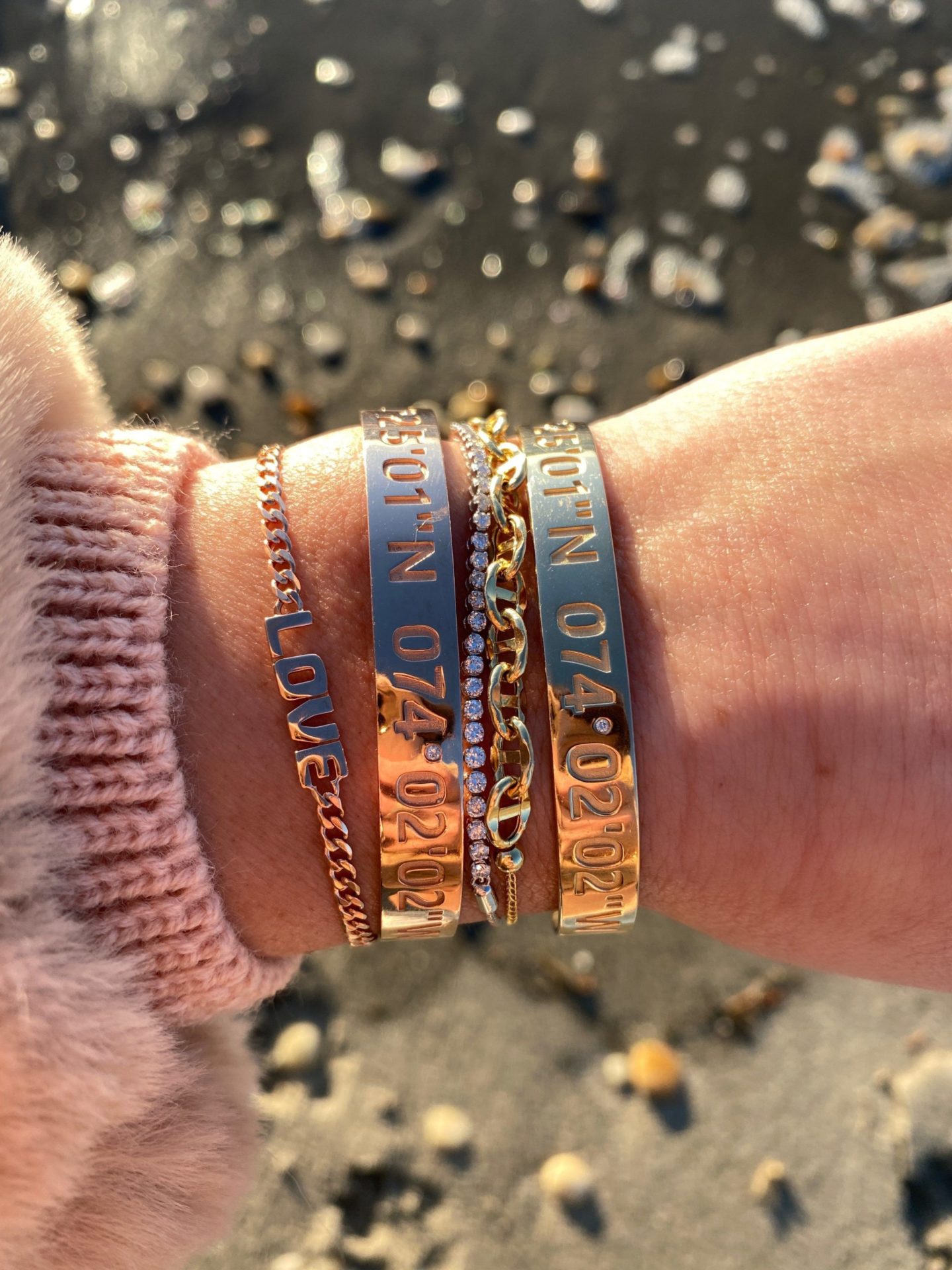 The Coordinate Cuff - Small 6_ _ 14K White Gold