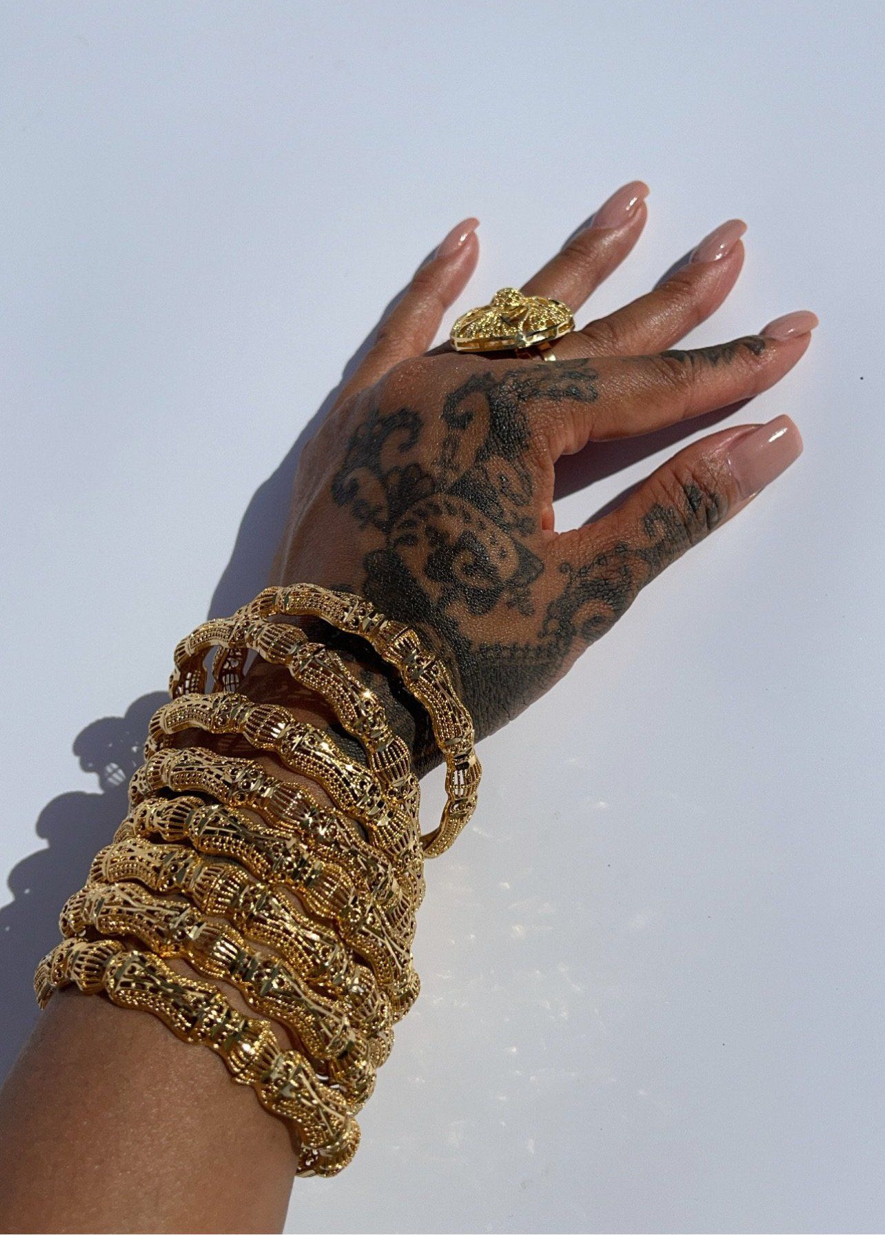 Zion Gold Bangles