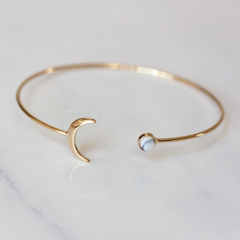 MOON & MARBLE DOT - Bracelet