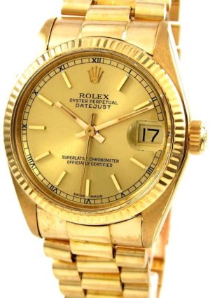 Rolex Oyster Presidential Date Just 6827 Gold with Roman numerals_.jpeg