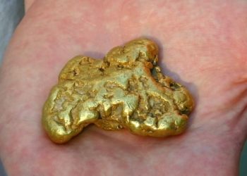 This is a fine 7_5 ounce nugget taken from the…