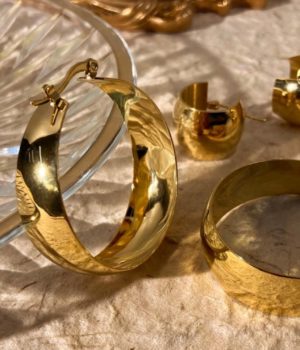bijoux en or 🥰🥰, gold jewelry aesthetic