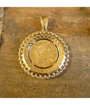 pendentif-or-porte-piece-rosace-20-francs-napoleon-1-zoom